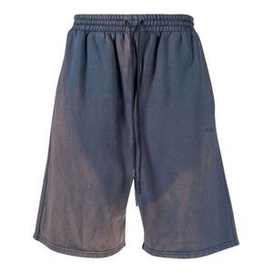 Off-White Mens Diag Tab Skate Vintage Sweat Shorts / Navy Blue